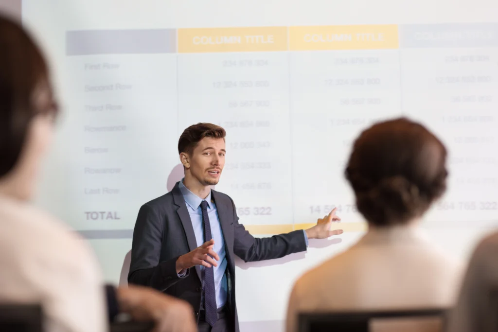 PowerPoint slide design ideas: turning data into visuals